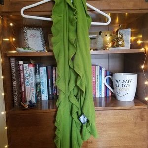 Green scarf